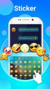 New 2019 Emoji for Chatting Apps (Add Stickers) screenshot 1