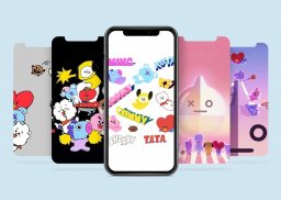 Cute BT21 Wallpaper HD screenshot 2