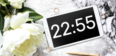 Fullscreen Digital Clock