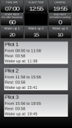 Crew Rest Calculator screenshot 2
