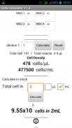 Cells Calculator screenshot 1