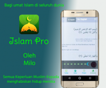 Islamic Pro - Waktu solat, Azan, Al-Quran & Kiblat screenshot 0