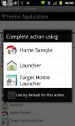 Target Home Launcher screenshot 0