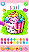 Cupcake para colorear para niños screenshot 7
