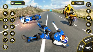 Moto Bike Attack Race 3d games screenshot 14