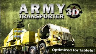 ARMY TRANSPORTER 3D screenshot 7
