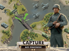 1944 Burning Bridges - a WW2 Strategy War Game screenshot 1