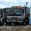 City Garbage Cleaner Truck 3D