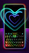 Love LED Neon Keyboard Background screenshot 2