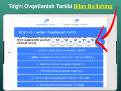 To'g'ri Ovqatlanish_Sog'liq va Salomatlik Sirlari screenshot 3