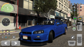 Skyline R34 GTR City Racetrack screenshot 3