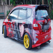 Modification of Honda Jazz Airbrush screenshot 1