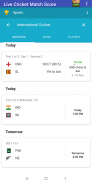 Live Cricket Match Scores screenshot 1