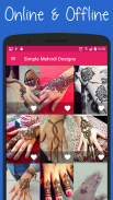 Simple Mehndi Designs 2017 screenshot 1