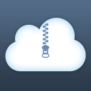 Zip Cloud Icon