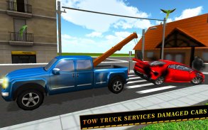 transporter Tow Truck Car Sim screenshot 11