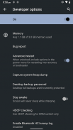 Developer Settings screenshot 6