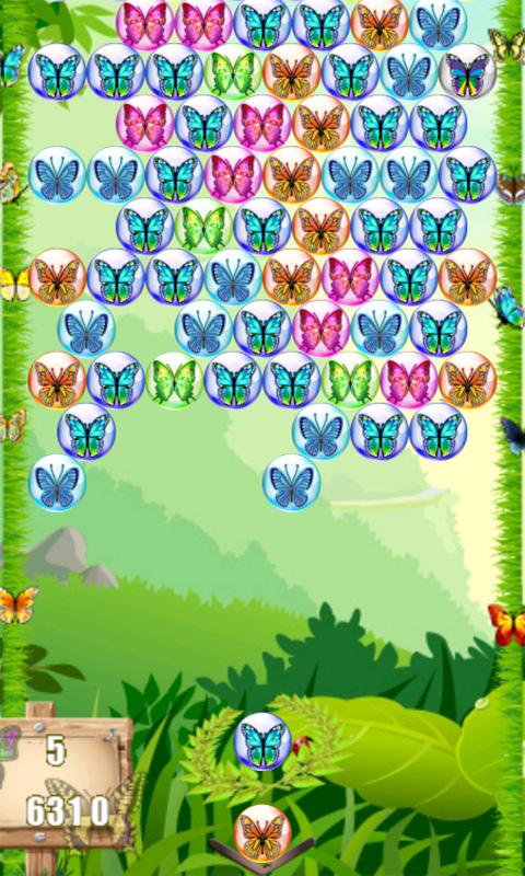 Bubble Shooter Butterfly by Spearmint Games