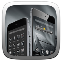 Kemas Gray Launcher Metal Icon