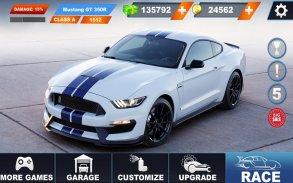 Mustang GT 350R Extreme Offroad Drive: Sports Car screenshot 0