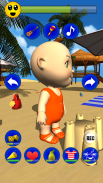 saya bayi: Babsy di Pantai 3D screenshot 0