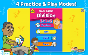 Division Flash Cards screenshot 1