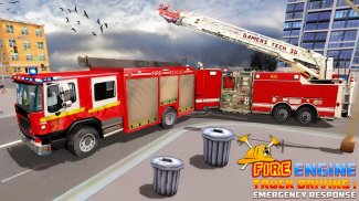Fire Engine Truck Driving : Emergency Response screenshot 12