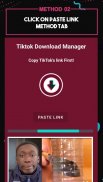 TDM - Tiktok downloader without watermark screenshot 1