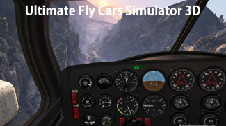 Ultimate Fly Cars Simulator 3D screenshot 2