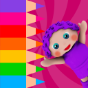 Kids Coloring Games - EduPaint Icon