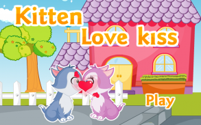 Kissing Game-Kitten Love Fun screenshot 0