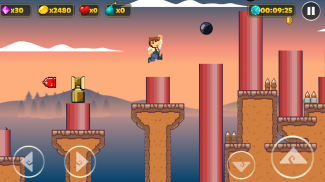 Super Pep's World - Run Game screenshot 0