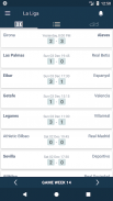 Spain Football League. LA LIGA live scores matches screenshot 1