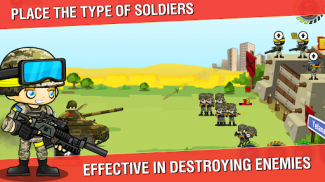 Freedom fight defense: WarZone screenshot 1