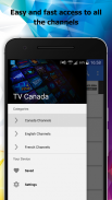 TV Canada Channels Info screenshot 2