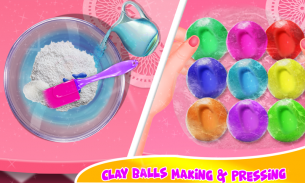 DIY Balloon Slime Smoothies & Clay Ball Slime Game screenshot 3