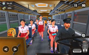 School Bus Driving Games 3D screenshot 3