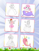 Princess Coloring Book 3 screenshot 4