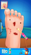 Foot Surgery Doctor Care Game! screenshot 3