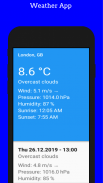 Weather App (Free & Global) screenshot 1