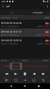 Máy thu âm - Awesome voice Recorder X screenshot 2