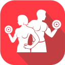 30 Day Full Body Workout Fitness Program Icon