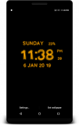 Digital Clock Live Wallpaper screenshot 6