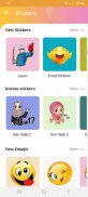 Emojis: Novos adesivos para WhatsApp-WAStickerapps screenshot 0