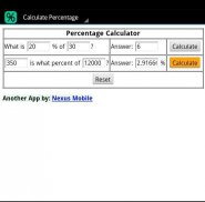 Percentage Calculator screenshot 3