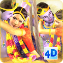 3D Radha Krishna Wallpaper Icon