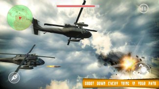 Apache Helicopter Air Fighter -Moderne Heli Attack screenshot 3