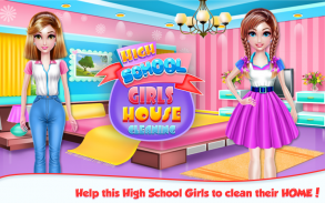Highschool Girls House Cleaning screenshot 0