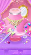 لعبة تلبيس ومكياج الأميرات - Princess Dress up screenshot 4