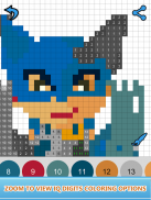 Pixel Art - Color By Number, Sandbox Coloring Book screenshot 1
